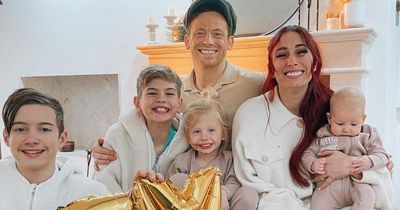 Stacey Solomon says an emotional goodbye to her kids before her hen do