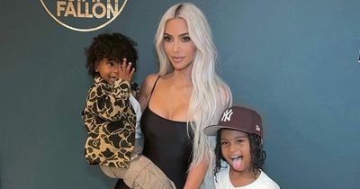 Kim Kardashian labelled 'weird' after fans spot obvious photoshopping of kids' clothes