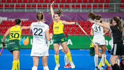 Hockeyroos score twice in 90 seconds to defeat Belgium 2-0 at Women's World Cup