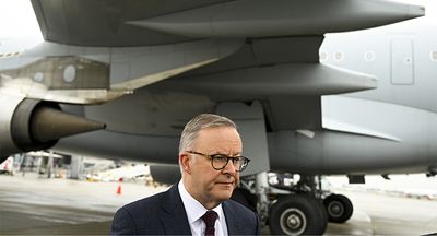 As Albanese globe-trots, News Corp wastes little time making the case for regime change