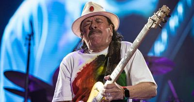 Carlos Santana is 'doing well' after 'passing out' on stage with heat exhaustion