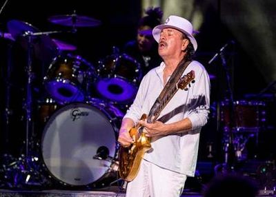 US musician Carlos Santana collapses on stage