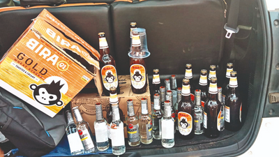 Gujarat: Former MLA Hirabhai Patel’s son held with liquor in Mahisagar