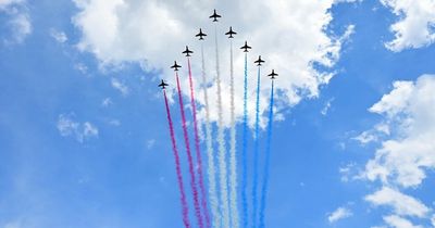Southport Air Show 2022 Red Arrows flight times this weekend
