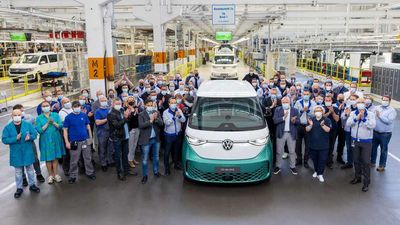 Volkswagen ID. Buzz Production Resumes In Hanover After Battery Fix