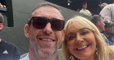 RTE's Miriam O'Callaghan rubs shoulders with Premier League legend at Wimbledon