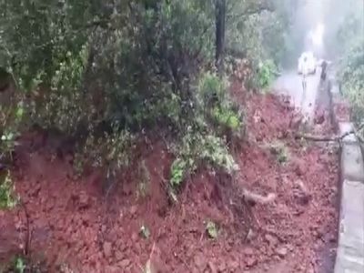 Maharashtra Rains: Landslide near Pratapgarh Fort in Satara district, no casualties reported