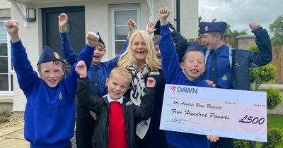 Lanarkshire Boys' Brigade group carry on camping thanks to support from house-building firm