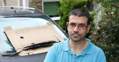 Man stuck with someone else's car on his drive since last year