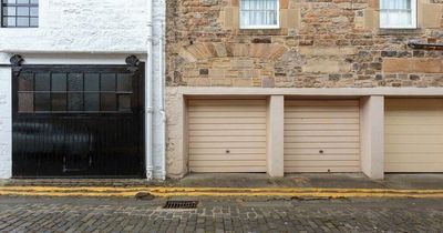 Edinburgh property: City centre garage selling for the price of a holiday home