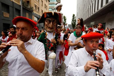 Spain's Pamplona bull-running fiesta back with a bang after COVID ban