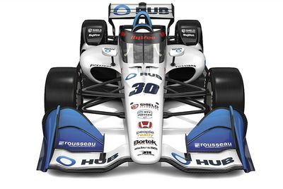 RLL reveals HUB livery for Lundgaard’s IndyCar in Toronto