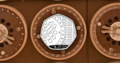 Royal Mint releases new Alan Turing 50p coin - and it contains three secret messages