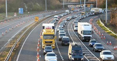 Major roadworks on M74 will see disruption for Lanarkshire motorists this month