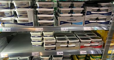 We compared the butter price at Asda, Tesco, Sainsbury's, Morrisons, Aldi and more as Lurpak hit £9