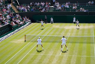Joe Salisbury and Rajeev Ram remain on course for Wimbledon doubles glory