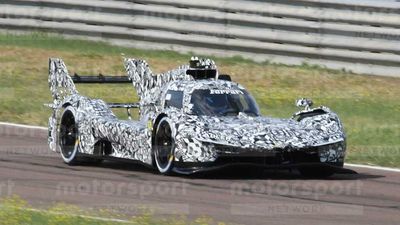 Ferrari Le Mans Hypercar Sounds Mean During Initial Track Shakedown