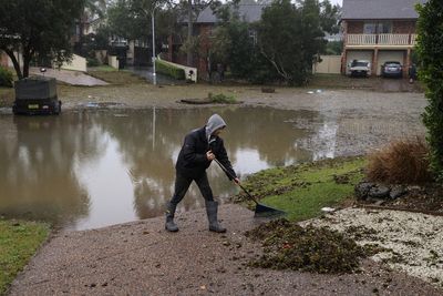 Sydney residents assess flood damage as wild weather eases