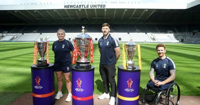Rugby League World Cup kick-off 100 days away with England v Samoa at St James' Park