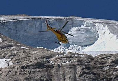 Italian Alps glacier collapse death toll rises to 9, with 3 still missing