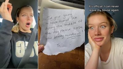 This TikToker’s Neighbour Left Her A Note Complaining About Her Earth-Shattering ‘Animal Sex’