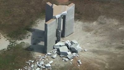 What are the Georgia Guidestones and why did someone target the site with explosives?