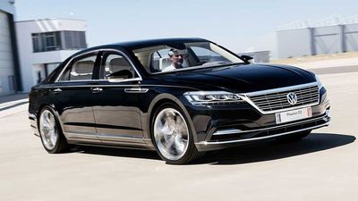 Aborted Second-Gen Volkswagen Phaeton Revealed Years After Being Canceled