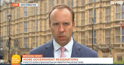 Matt Hancock breaks silence on running for Prime Minister as Boris Johnson 'resigns'