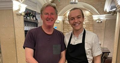 Adrian Dunbar: Line of Duty star dines at local restaurant in hometown