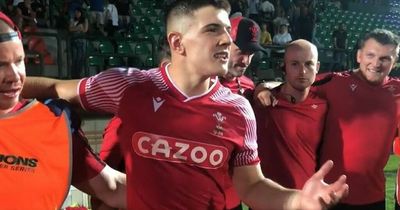 Young Wales captain 'would get into any U20s team in the world' as rousing speech caught on camera