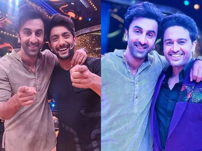 Fahmaan Khan and Gaurav Khanna gush as they meet Ranbir Kapoor; former calls him a ‘living legend’