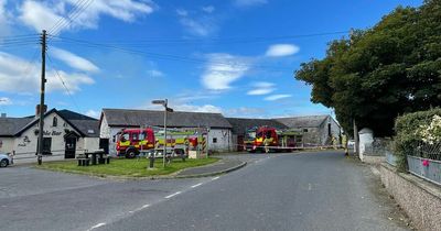 Ballyhornan delays as busy road closed in both directions due to ongoing blaze