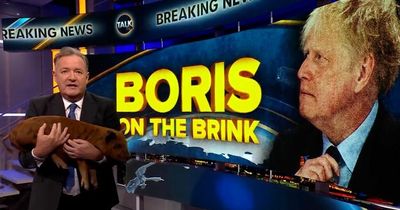 Boris Johnson's feud with Piers Morgan - from hiding in fridge to pig on live TV