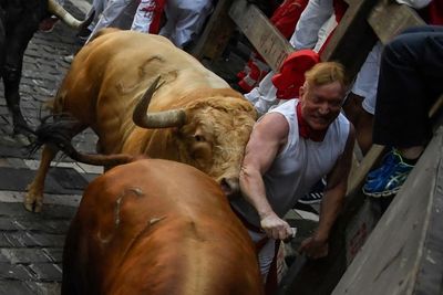 Several injured as Pamplona bull run returns for first time in three years