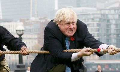 ‘Bailiffs for Boris’: PM’s death throes produce bumper crop of memes