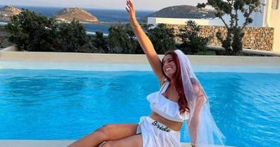 Stacey Solomon looks gorgeous as she begins hen do celebrations without best pal Mrs Hinch