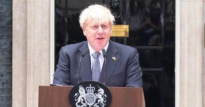 Boris Johnson announces his resignation as Prime Minister