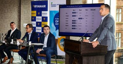 Ryanair announces Belfast 'comeback' with 12 flights out of International Airport