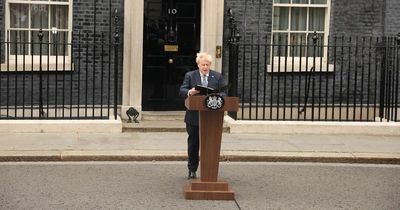 Boris Johnson resignation speech laden with bitterness against his party