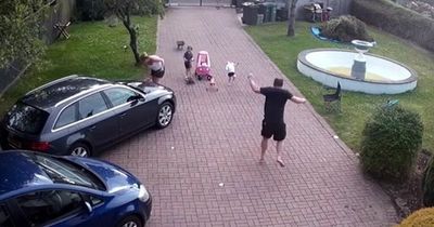 Dad booted ball so hard into toddler's face he thought he'd killed him