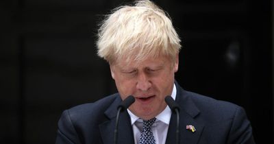 Boris Johnson announces resignation with coded warning to successor