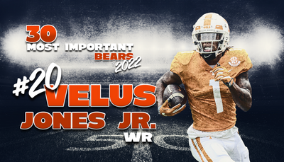 30 Most Important Bears of 2022: No. 20 Velus Jones Jr.