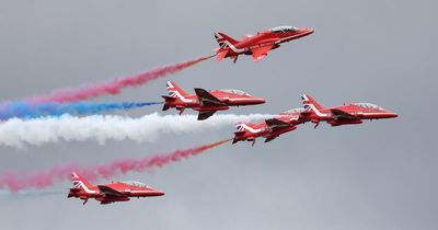 Red Arrows to fly over Greater Manchester this weekend - when and where you'll be able to see them