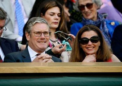 Sir Keir Starmer enjoys Wimbledon after tumultuous day in Westminster