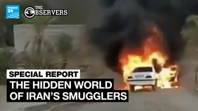 Video: 200 kmh in a souped-up Peugeot – the secret world of Iran’s smugglers