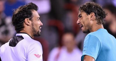 Rafael Nadal seemingly accused of faking Wimbledon injury by fellow pro Fabio Fognini