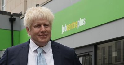 Waxwork of Boris Johnson appears in street... outside a Job Centre