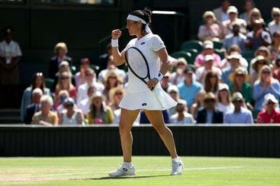 Wimbledon 2022: Ons Jabeur reaches first Grand Slam final after victory over close friend Tatjana Maria