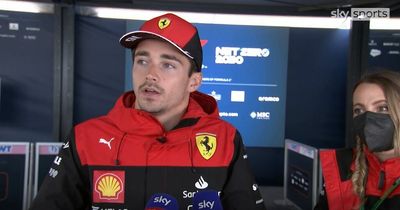 Charles Leclerc denies Ferrari tensions after engineers 'refused to celebrate Sainz win'