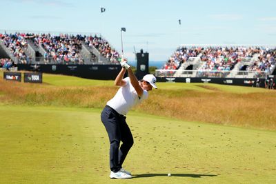 Watch: Viktor Hovland shanked and duffed his way to a relatable double bogey at the 2022 Genesis Scottish Open